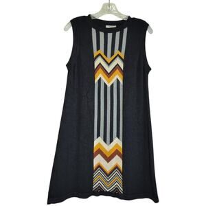 Missoni for Target Black Sleeveless Sweater Dress, Size M, Casual Chic